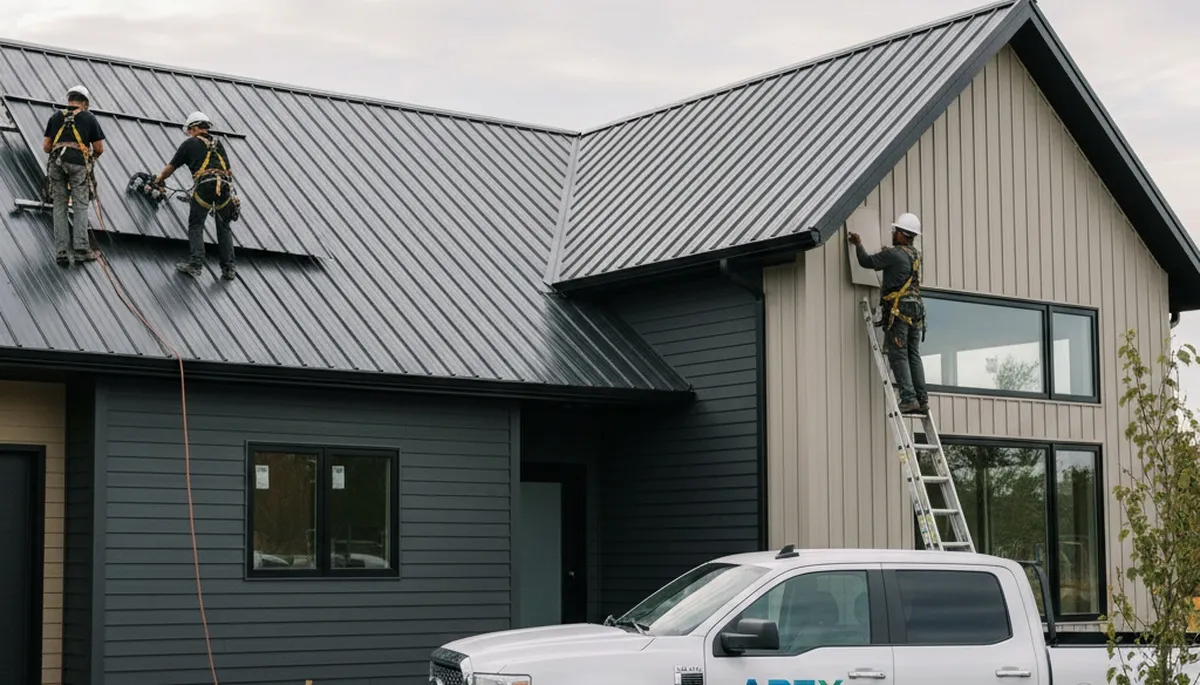 Professional metal roofing installation Fort Collins CO by Next Level Exteriors for durable home protection