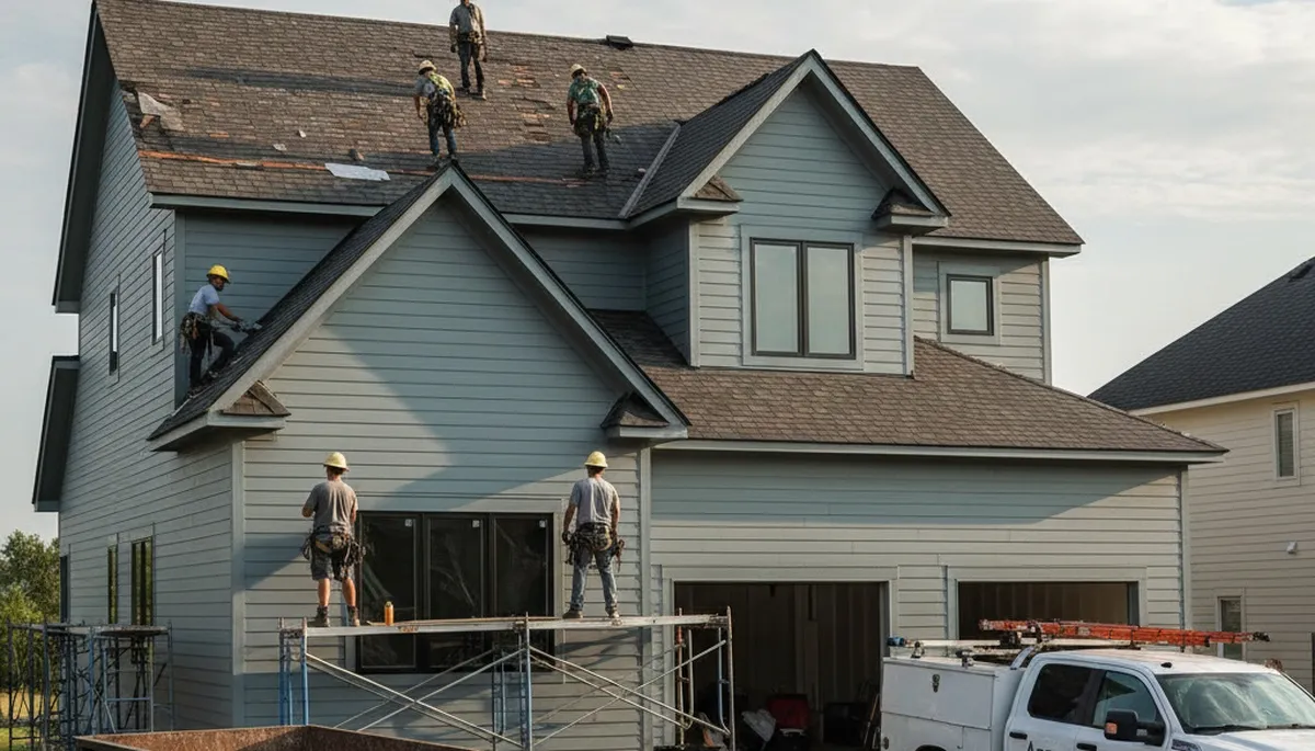 Roof replacement and vinyl siding experts in Fort Collins, CO enhancing home durability