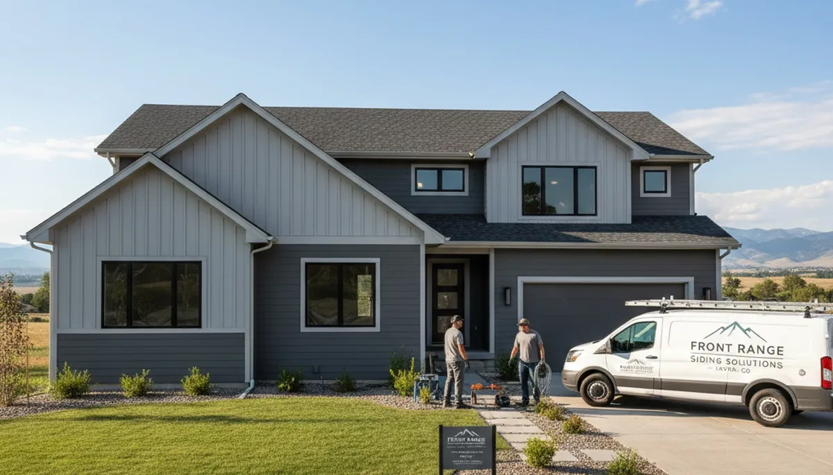 Vinyl siding installation and repair service in Fort Collins, CO home exterior upgrade
