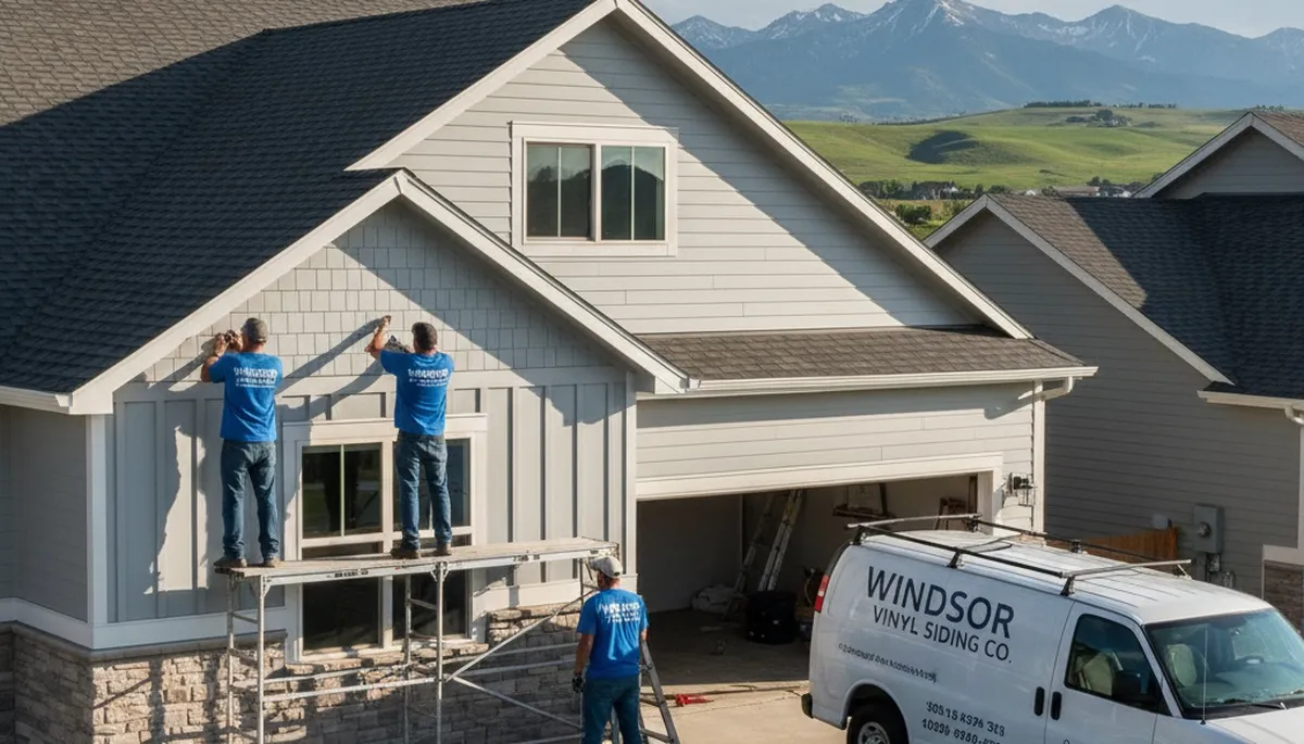 Vinyl siding installation and repair experts serving homes in Fort Collins, CO